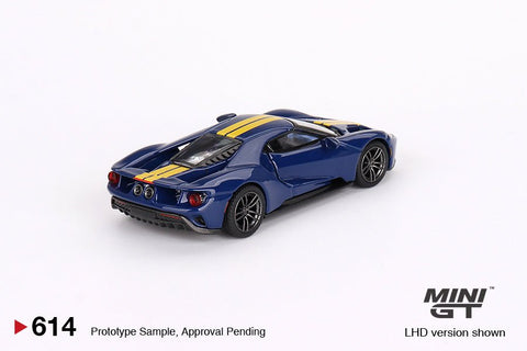 Mini GT 1:64 Ford GT Sunoco Blue - GT Hobby Store