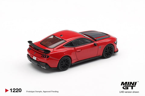 Mini GT 1:64 Ford Mustang Dark Horse – Race Red - GT Hobby Store