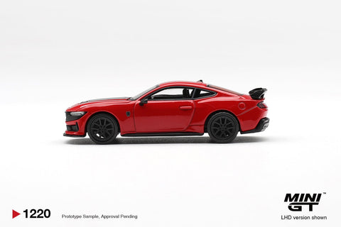 Mini GT 1:64 Ford Mustang Dark Horse – Race Red - GT Hobby Store