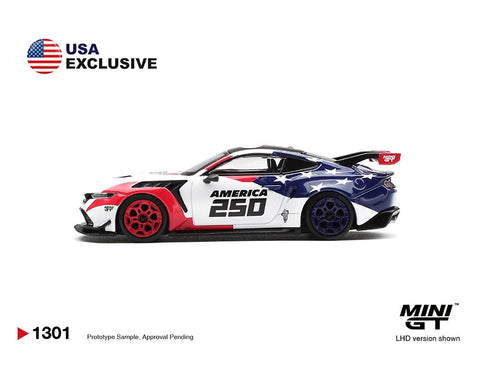Mini GT 1:64 Ford Mustang GTD America 250 USA Exclusive LHD - Limited Edition - GT Hobby Store