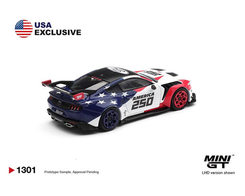 Mini GT 1:64 Ford Mustang GTD America 250 USA Exclusive LHD - Limited Edition - GT Hobby Store
