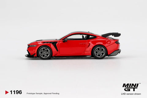 Mini GT 1:64 Ford Mustang GTD – Race Red - GT Hobby Store