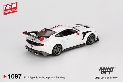 Mini GT 1:64 Ford Mustang GTD Spirit of America – White - GT Hobby Store