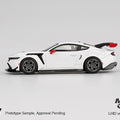 Mini GT 1:64 Ford Mustang GTD Spirit of America – White - GT Hobby Store