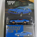 Mini GT 1:64 Ford Mustang Mach 1 – Grabber Blue - GT Hobby Store