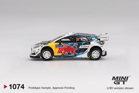 Mini GT 1:64 Ford Puma Rally1 16 M - Sport Ford WRT 2024 Rally Finland 3rd Place – White - GT Hobby Store