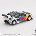 Mini GT 1:64 Ford Puma Rally1 16 M - Sport Ford WRT 2024 Rally Finland 3rd Place – White - GT Hobby Store