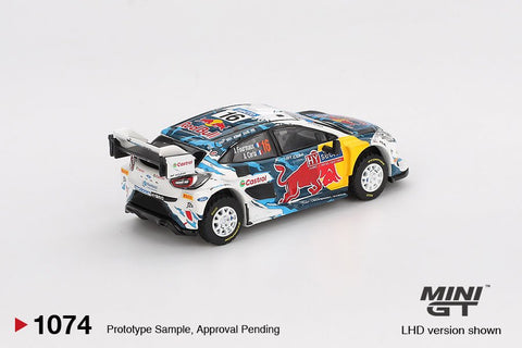 Mini GT 1:64 Ford Puma Rally1 16 M - Sport Ford WRT 2024 Rally Finland 3rd Place – White - GT Hobby Store