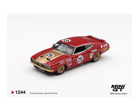 Mini GT 1:64 Ford XB Falcon GT – 25, Allan Moffat / Ian “Pete” Geoghegan – 1975 Bathurst 1000 – Australia Exclusive - GT Hobby Store