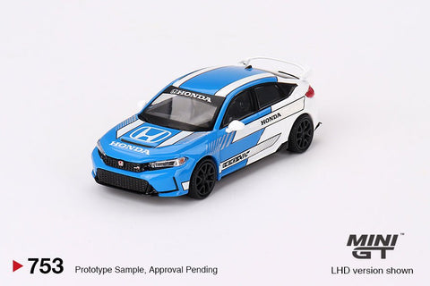 Mini GT 1:64 Honda Civic Type R 3 2023 Pace Car – Blue - GT Hobby Store