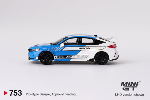 Mini GT 1:64 Honda Civic Type R 3 2023 Pace Car – Blue - GT Hobby Store