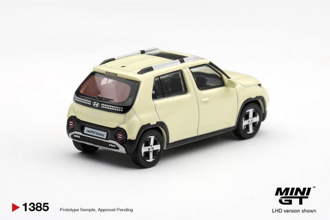 Mini GT 1/64 Hyundai Casper Butter Cream Yellow Pearl – Korea Exclusives - GT Hobby Store