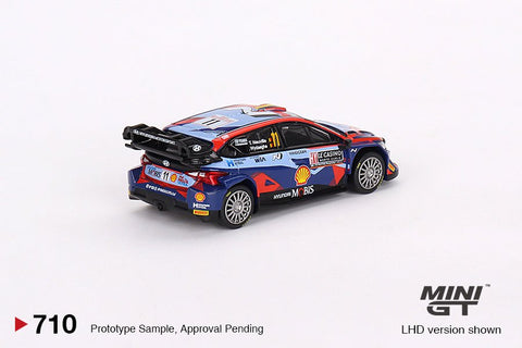 Mini GT 1:64 Hyundai i20 N Rally1 2023 Rally MonteCarlo 3rd Place 11 - MiJo Exclusives - GT Hobby Store
