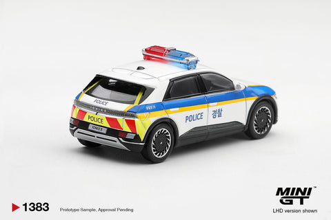 Mini GT 1/64 Hyundai Ioniq 5 Police Car – Korea Exclusives - GT Hobby Store