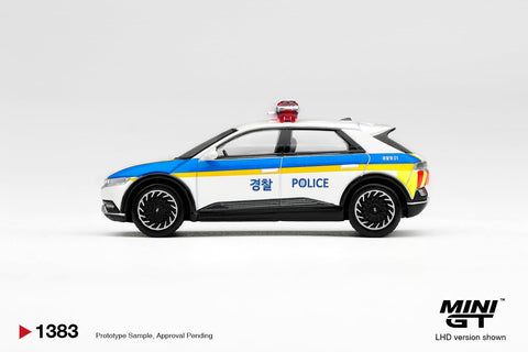 Mini GT 1/64 Hyundai Ioniq 5 Police Car – Korea Exclusives - GT Hobby Store