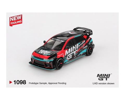 Mini GT 1:64 Hyundai Ioniq 5N MINI GT RS - 01T 2025 Tokyo Auto Salon - Black - GT Hobby Store