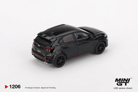 Mini GT 1:64 Hyundai Kona N – Phantom Black – Korea Exclusive - GT Hobby Store