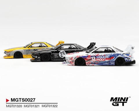 Mini GT 1/64 INOZETEK x Liberty Walk R32 Set 2026 Show Edition 3 Cars Set – Show Special Edition - GT Hobby Store