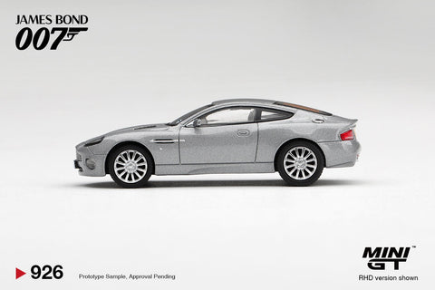 Mini GT 1/64 James Bond 007 Aston Martin V12 Vanquish "Die Another day" - GT Hobby Store