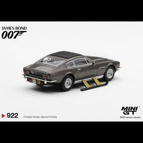 Mini GT 1:64 James Bond 007 Aston Martin V8 Vantage “The Living Daylights” Weapons On - GT Hobby Store