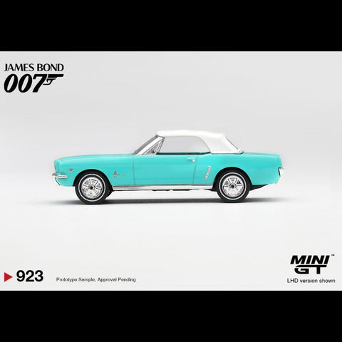 Mini GT 1:64 James Bond 007 Ford Mustang Convertible 1965 “Thunderball” - GT Hobby Store