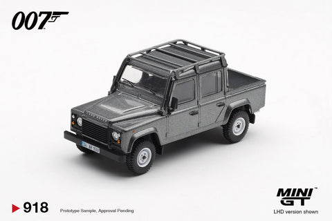 Mini GT 1:64 James Bond 007 Land Rover Defender 110 Crew Cab “Skyfall” - English Packaging – Limited Edition - GT Hobby Store