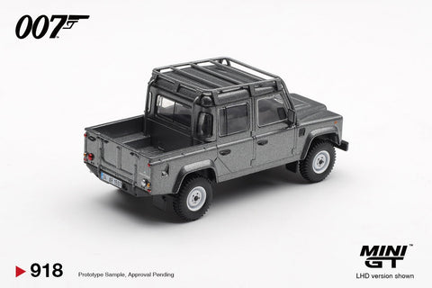 Mini GT 1:64 James Bond 007 Land Rover Defender 110 Crew Cab “Skyfall” - English Packaging – Limited Edition - GT Hobby Store