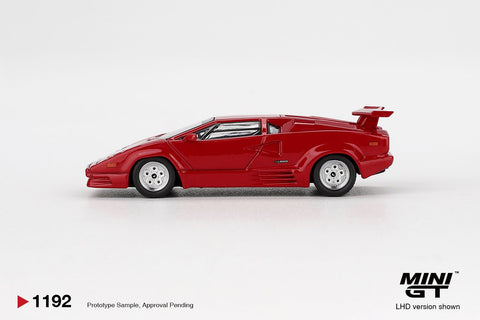 Mini GT 1:64 Lamborghini Countach 25th Anniversary – Red - GT Hobby Store