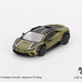 Mini GT 1:64 Lamborghini Huracan Sterrato Verde Gea Matt - GT Hobby Store