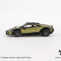 Mini GT 1:64 Lamborghini Huracan Sterrato Verde Gea Matt - GT Hobby Store
