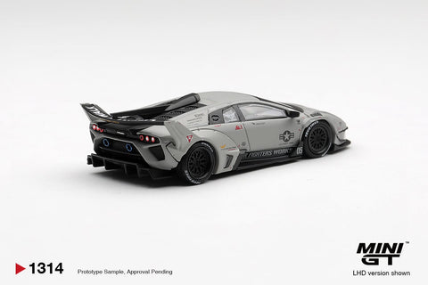 Mini GT 1:64 Lamborghini LB-Silhouette WORKS MURCIELAGO GT Evo Fighter – Grey – Limited Edition - GT Hobby Store