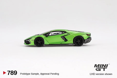 Mini GT 1:64 Lamborghini Revuelto Verde Selvan - GT Hobby Store