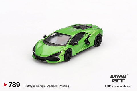 Mini GT 1:64 Lamborghini Revuelto Verde Selvan - GT Hobby Store