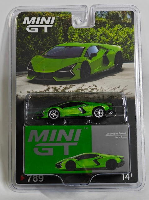 Mini GT 1:64 Lamborghini Revuelto Verde Selvan - GT Hobby Store