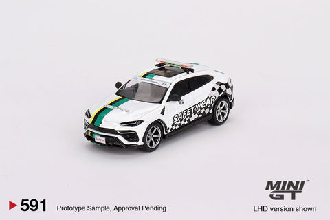 Mini GT 1:64 Lamborghini Urus 2022 Macau GP Official Safety Car - GT Hobby Store