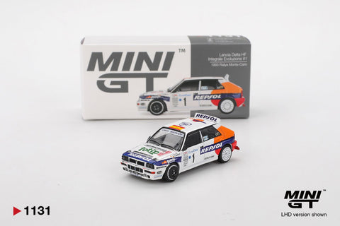 Mini GT 1:64 Lancia Delta HF Integrale Evoluzione 1 1993 Rallye Monte - Carlo - Limited Edition - GT Hobby Store
