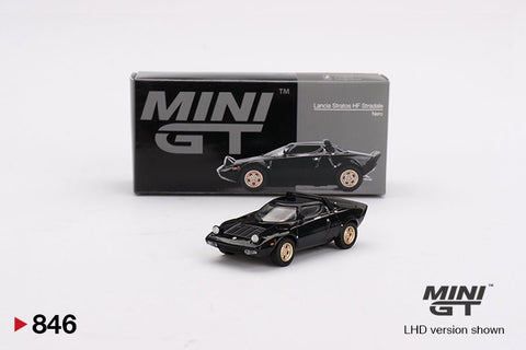 Mini GT 1:64 Lancia Stratos HF Stradale Nero - GT Hobby Store