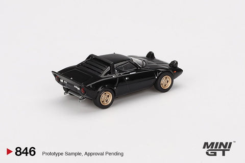 Mini GT 1:64 Lancia Stratos HF Stradale Nero - GT Hobby Store