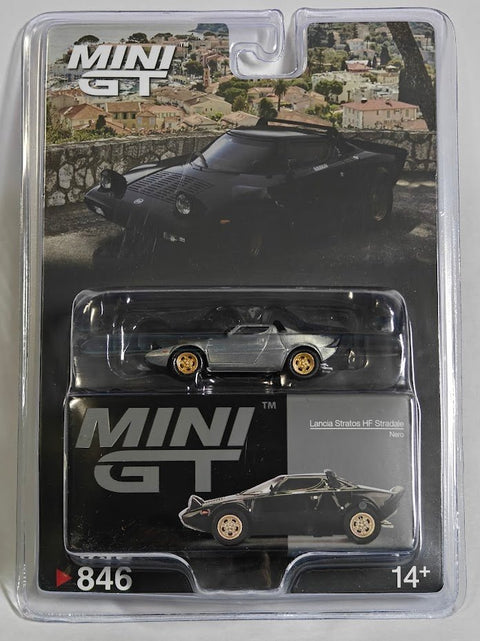 Mini GT 1:64 Lancia Stratos HF Stradale Nero - GT Hobby Store