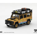 Mini GT 1/64 Land Rover Defender 110 1998 Camel Trophy Tierra del Fuego CT.24 Italy - GT Hobby Store