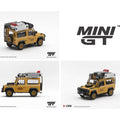 Mini GT 1:64 Land Rover Defender 90 1985 Camel Trophy Borneo Team Brazil - GT Hobby Store