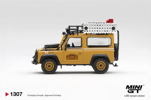 Mini GT 1:64 Land Rover Defender 90 1985 Camel Trophy Borneo Team Japan - GT Hobby Store