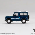 Mini GT 1:64 Land Rover Defender 90 County Wagon (Stratos Blue)(LHD) - GT Hobby Store