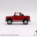 Mini GT 1:64 Land Rover Defender 90 Pickup – Masai Red - GT Hobby Store