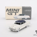 Mini GT 1:64 Lincoln Capri 1954 – Arctic White / Atlantic Blue - GT Hobby Store