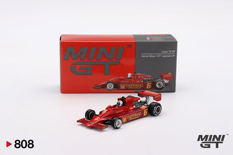 Mini GT 1:64 Lotus 78 6 Gunnar Nilsson 1977 Japanese GP - GT Hobby Store