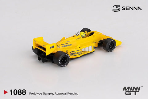 Mini GT 1:64 Lotus 99T 12 Ayrton Senna 1987 Monaco Grand Prix Winner - GT Hobby Store