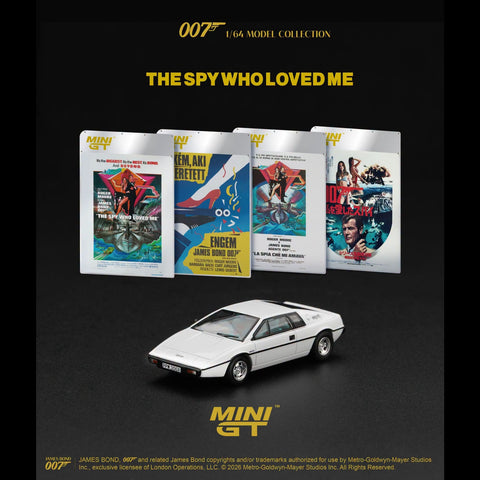 Mini GT 1/64 Lotus Esprit S1 “The Spy Who Loved Me” - GT Hobby Store