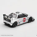 Mini GT 1:64 Mazda AZ - 1 Liberty Walk LB40 LB - Hinomaru – White - GT Hobby Store