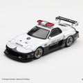 Mini GT 1:64 MAZDA RX - 7 LB - Super Silhouette Police – White – Limited Edition - GT Hobby Store